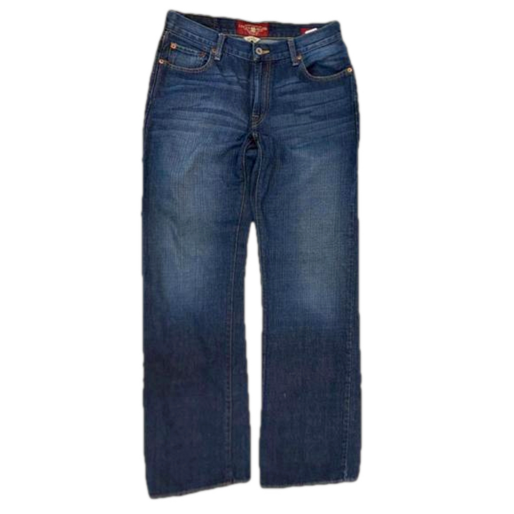 Lucky Brand Men’s 165 Straight Medium Wash Jeans Size 30 x 32 - Picture 2 of 9